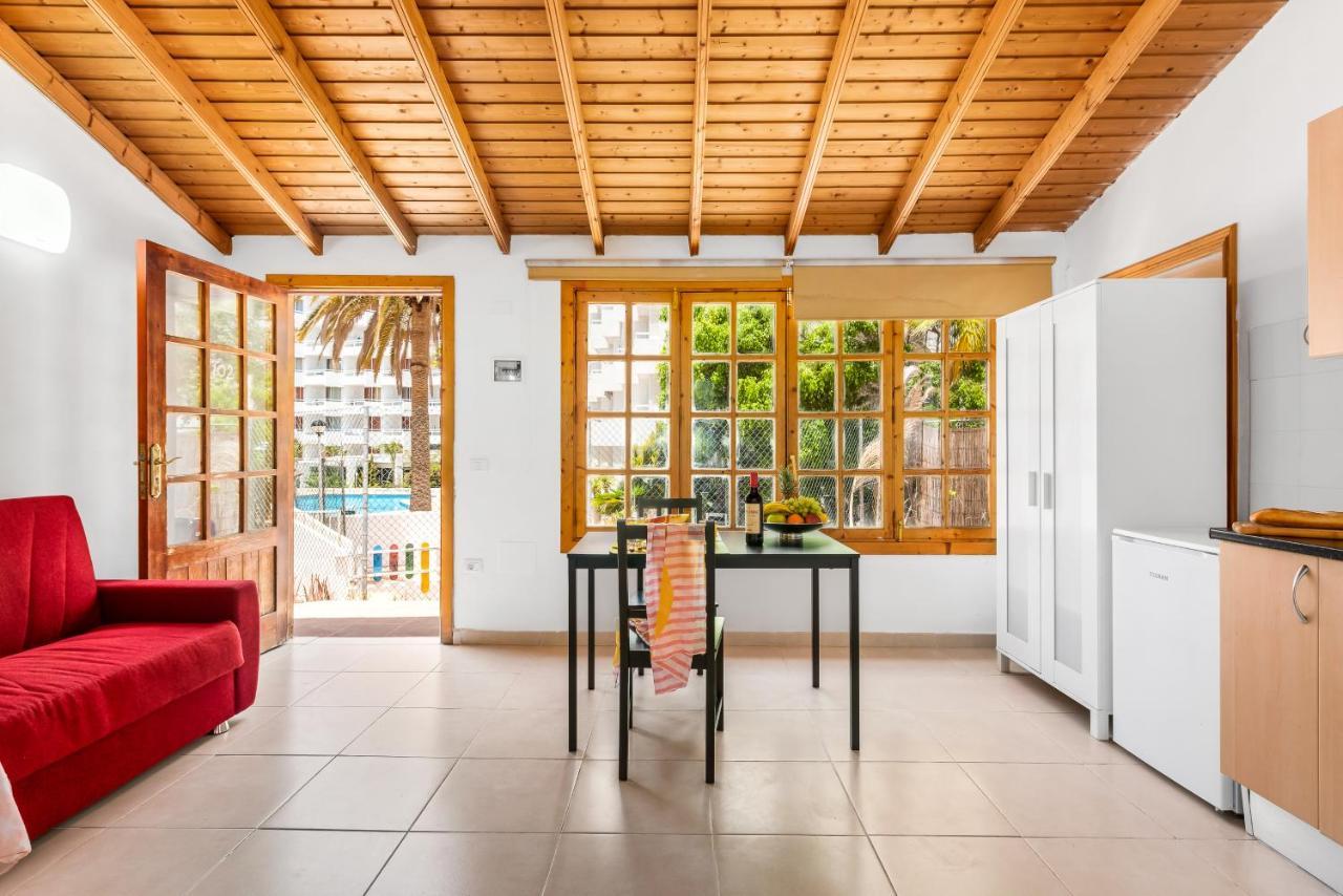 101 Bright, Pool View And Air Conditioning Playa de las Americas (Tenerife) Exterior foto