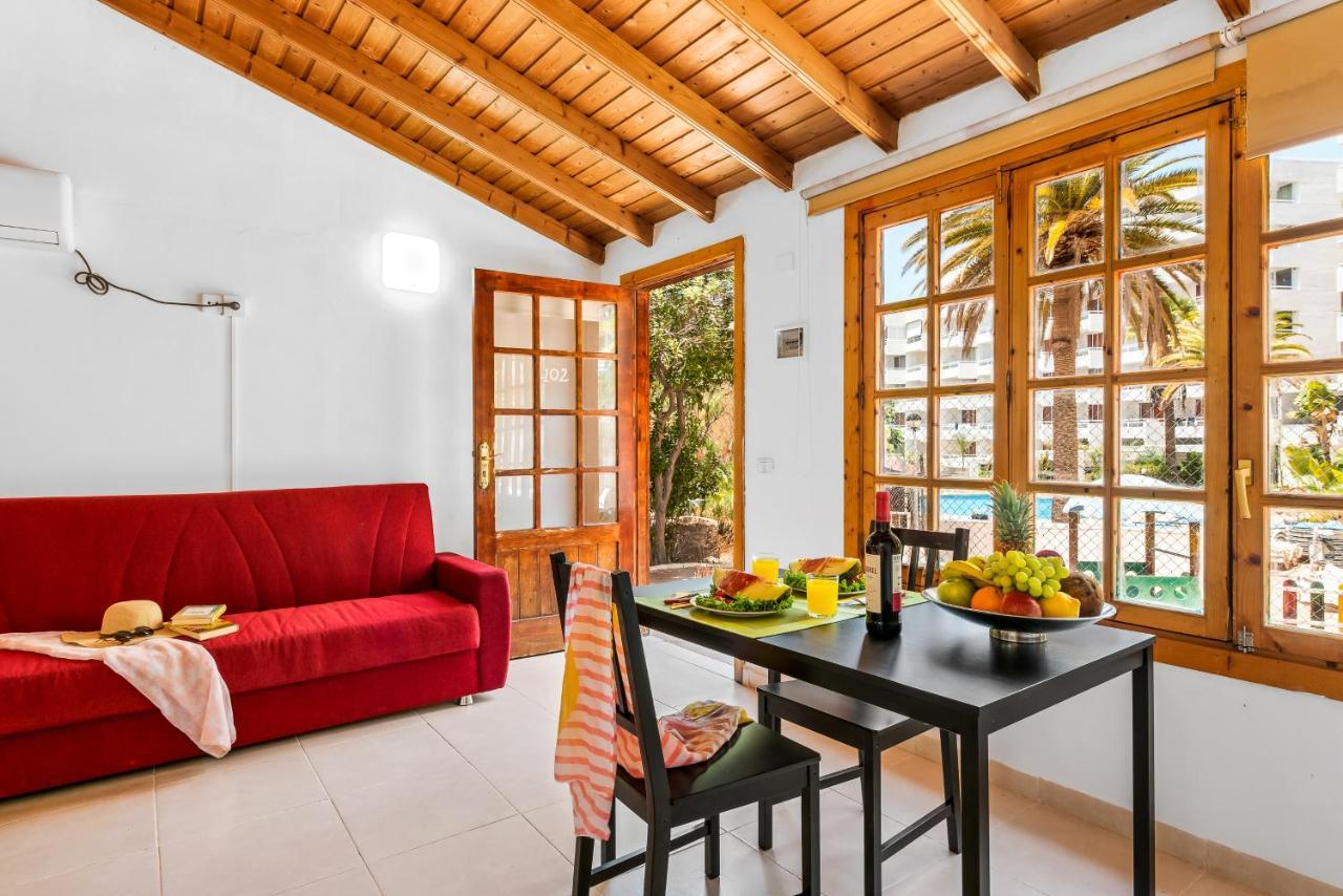 101 Bright, Pool View And Air Conditioning Playa de las Americas (Tenerife) Exterior foto